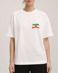 Mini Chest Printed Lion & Sun Flag T-Shirt